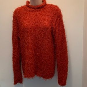 Vintage burnt orange sweater